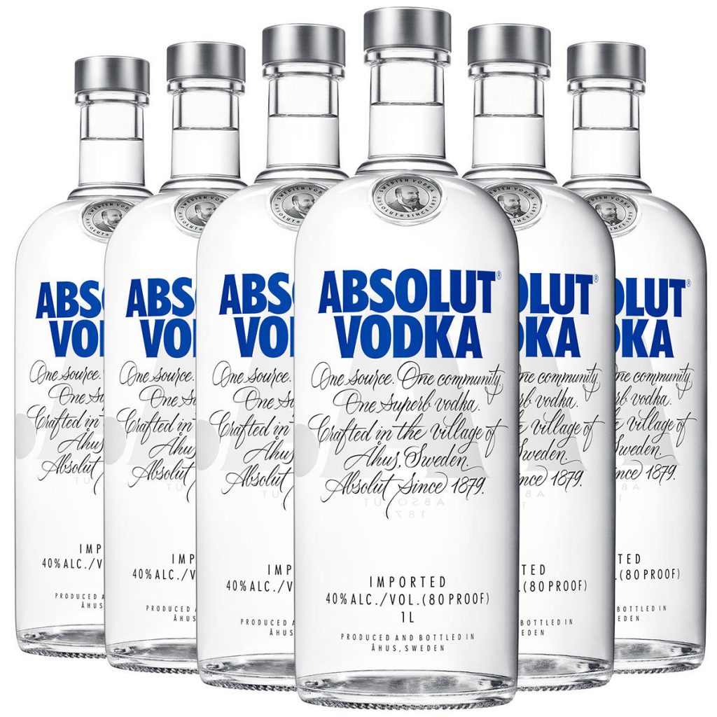 Absolute Vodka Drinks Online Store